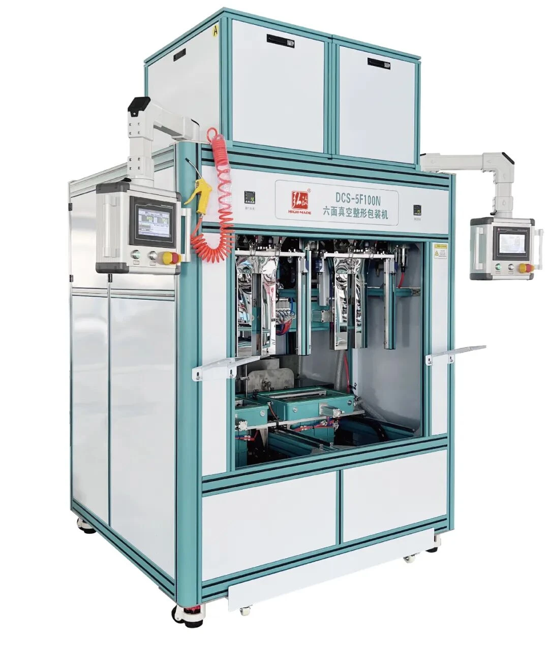 semi auto brick type vacuum packing machine